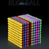 5MM Colorful Buck Ball 1000 Magnetic Ball Mark Ball Beads Puzzle Rubik's Cube Creative Decompression Magnet Toy