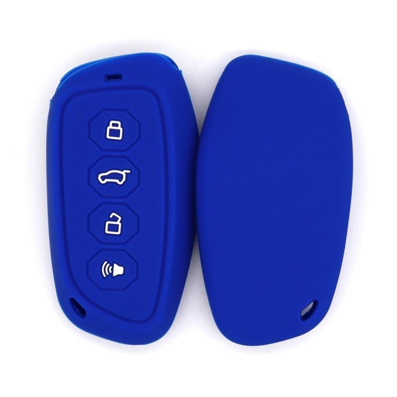 Силиконовая крышка для ключа подходит для Hashen beast DHT красный кролик первая любовь крутая собака большая собака смарт 4 ключ простая крышка для ключа