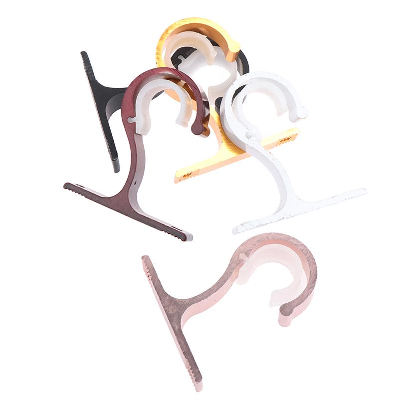 2 шт. Домашний потолочный карниз для штор Установочный крюк Комнатный утолщенный кронштейн для драпировки