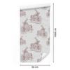 Sketched Retro Motorcycles 3D Wallpaper for Living Room and Bedroom 50x1000