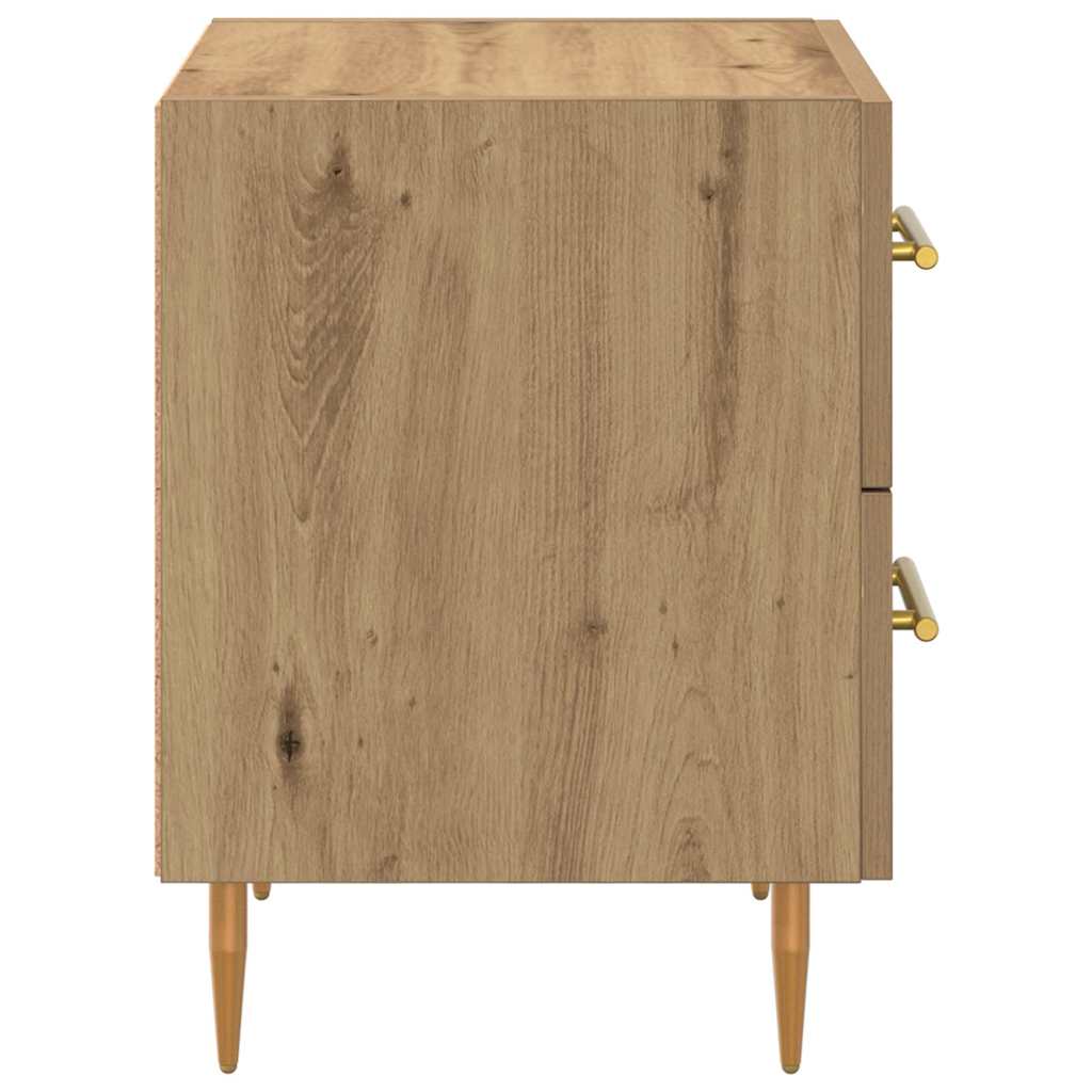 Nightstand Artisan Oak 40 x 35 x 47.5 cm Engineered Wood