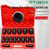 16-Piece 3/4" Drive Heavy-Duty Pneumatic Impact Socket Set (17-50mm)