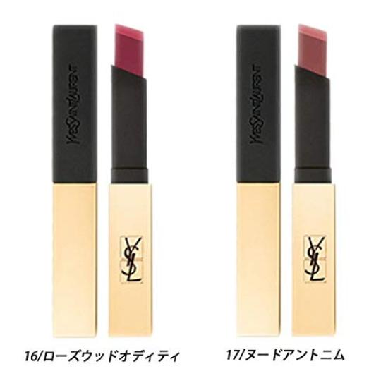 Помада Lip Rouge Pur Couture The Slim Yves Saint Laurent YSL Cosmetics Помада Matte 18 Reverse Red Трудноудаляемая