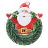 Santa Doorbell Ornament Xmas Door Chime Decoration Xmas Decorative Doorbell for Home Store Office