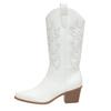 Large size thick heel pointed high boots high heel boots European and American western cowboy knight boots long boots women