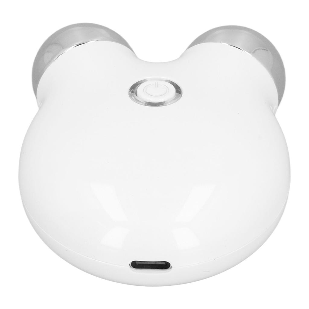 Микротоковый массажер для лица с двойным роликом, лифтинг, уход за кожей, скульптурирующий микротоковый прибор для лица