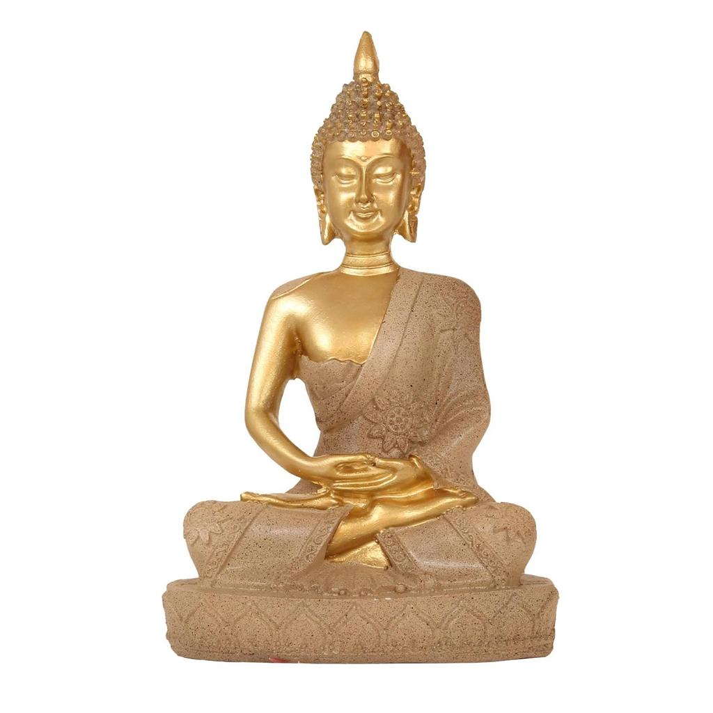 Статуя Будды, медитирующего, идол, украшение, декоративные элементы для домашнего декора, гостиной, спальни, пуджи, офисного стола, настенной полки, украшения