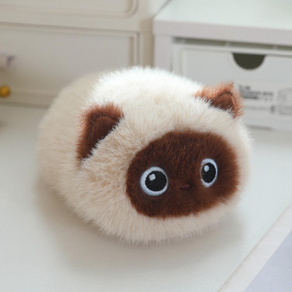 Soothing Feature Stuffed Animal Cat Soft Fluffy Fluffy Cat Toy Soft Cat Plush Toy Baby Gift