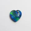9.05 Ct Lab Created Opal Heart Stunning Certified Loose Gemstone