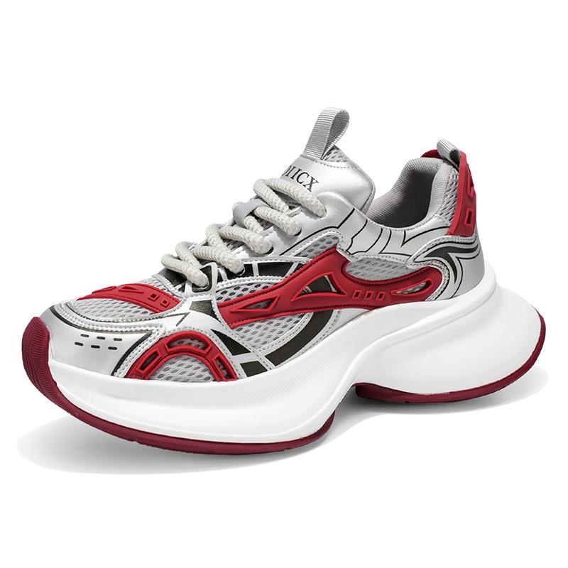 New Fashion Mens Casual Sneakers Breathable Chunky Shoes Men Designer Trainer Comfortable Platform Sneakers Streetwear Shoes Men