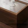 Creative walnut tissue box, decorative gift, suitable for living rooms and bedrooms