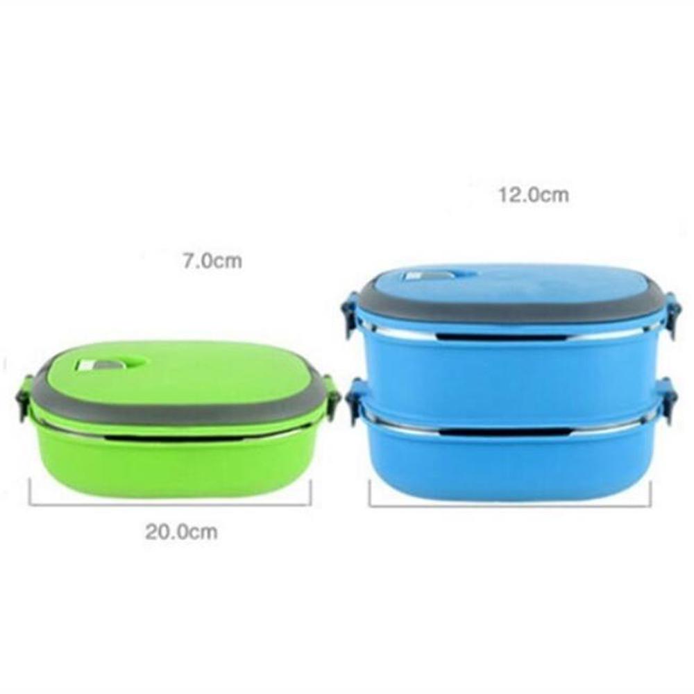 Многослойная изоляция из нержавеющей стали, термоконтейнер для обеда, бенто, контейнер для еды для детского пикника