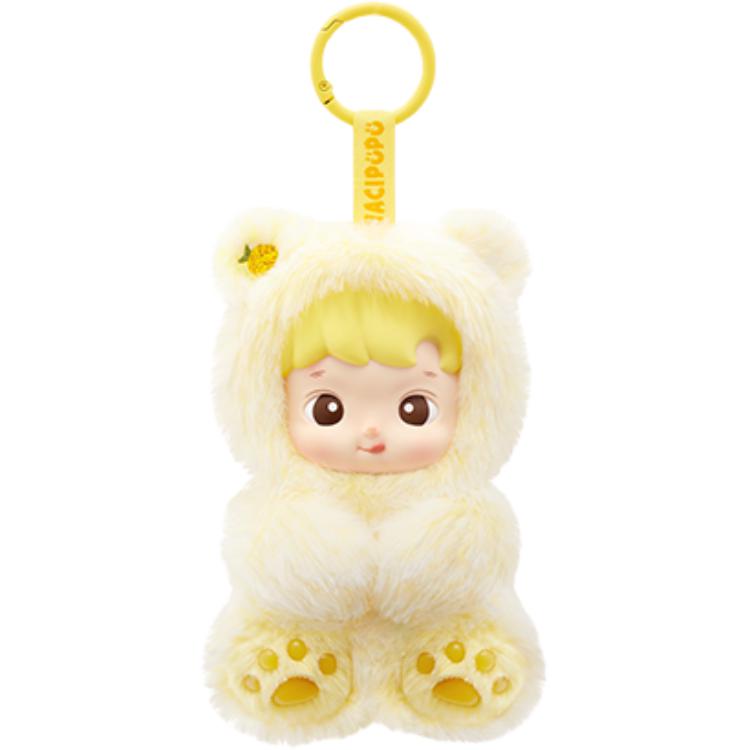 POP MART HACIPUPU Коллекция мармеладных мишек Виниловый плюшевый кулон Мистери-боксы, Один Мистери-бокс