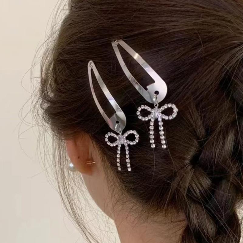 Heart Shaped Hairpin for Girl Metal Hair Clip Barrettes Great for Daily Wear