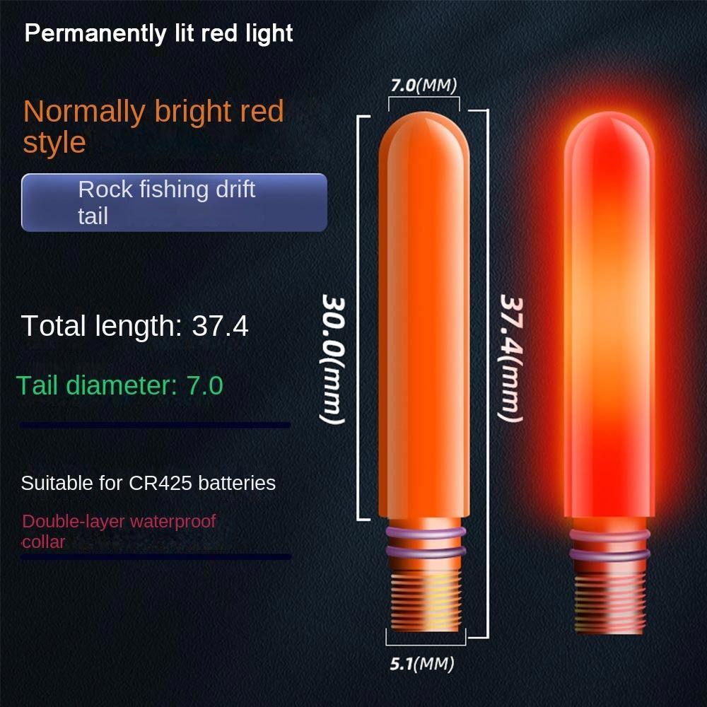 1 шт. датчик изменения цвета электронные поплавки буй супер яркий поплавок для ночной рыбалки cr425 батарея