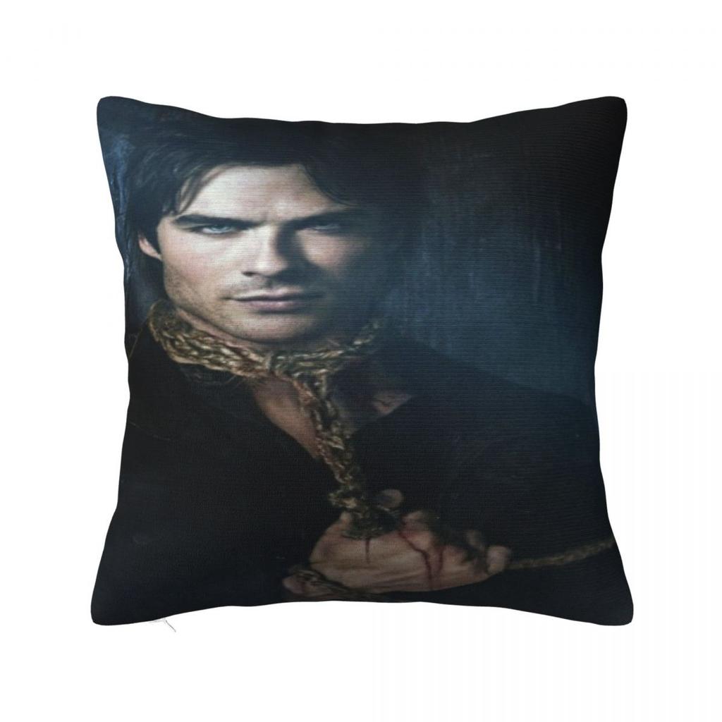 Наволочка Damon Salvatore Мерч Печать Чехол для Подушки Наволочки Домашний Декор Квадратный Разные Размеры