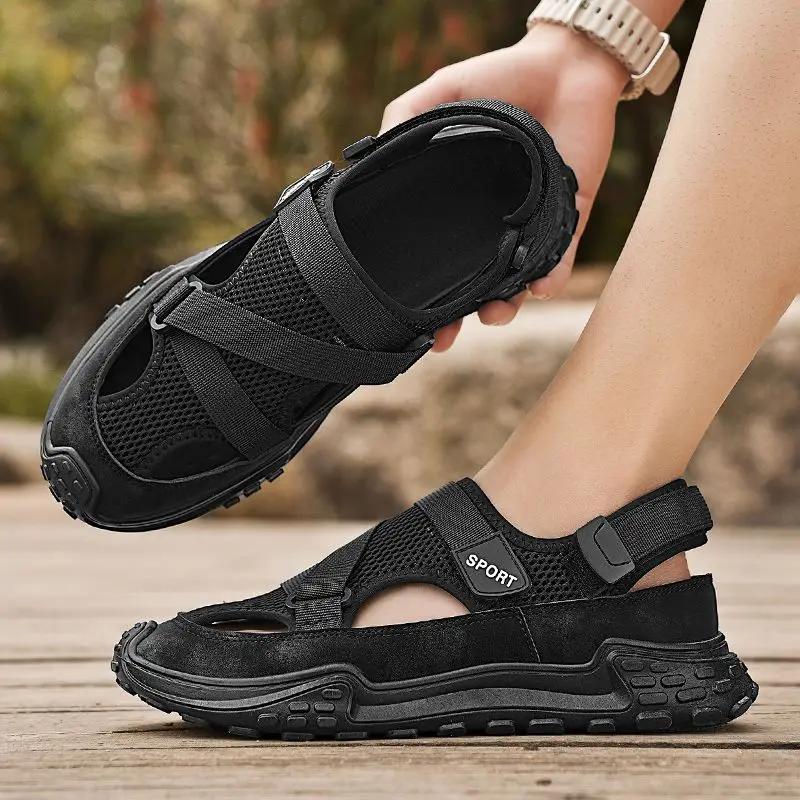 Fashion Trekking Man Sandals Outdoor Hiking Cheap Liquidation Summer 2025 Daily Use Casual Breathable Luxury Designer H 39 Shoes for Men
