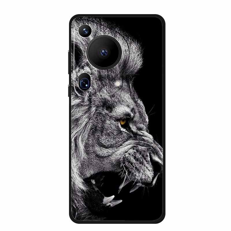 For Huawei Pura 70 Ultra Case 70Ultra Black Silicone Soft Back Cover Case For Huawei Pura 70 Ultra Phone Case Cover Pura70 Ultra
