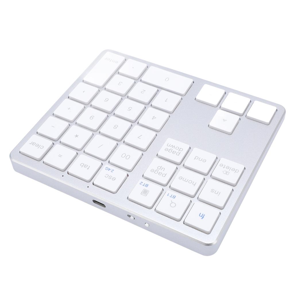 Number Pad Wireless   Dual Mode 35 Keys Rechargeable   Numeric Keypad for Laptop PC Tablet