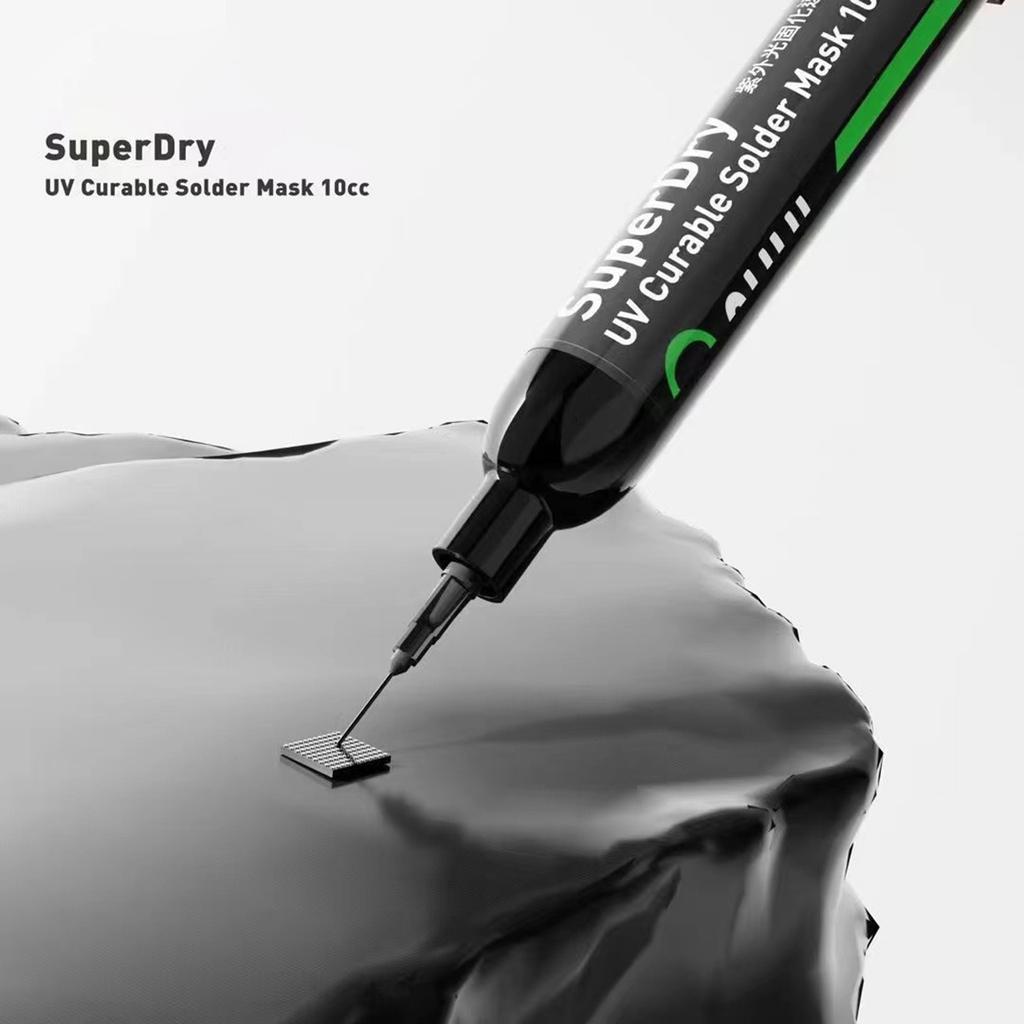 SC55 быстросохнущая отверждаемая паяльная маска 10CC для ремонта телефона Jumping Wire быстросохнущая отверждаемая сварочная паста Flux Oil Tool