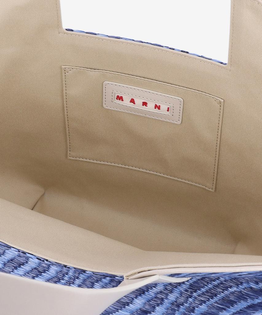 Marni Small Tote Shopper Bag - Vivid Blue / Shmp0169A1P984100B48