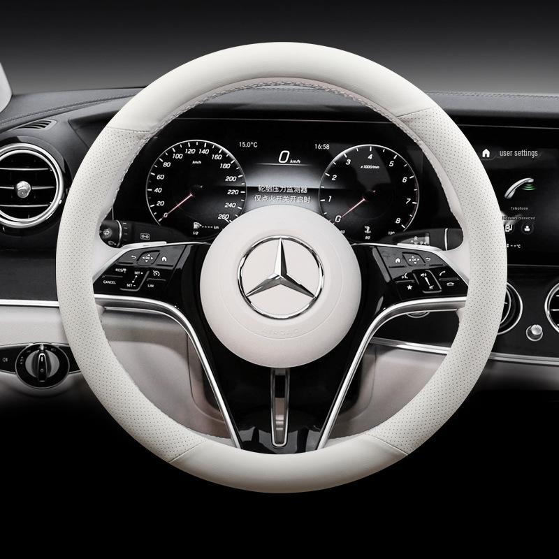 Чехол на руль Mercedes: Подходит для C260L, C350eL, E300L Sport, CLA220 AMG и C200L