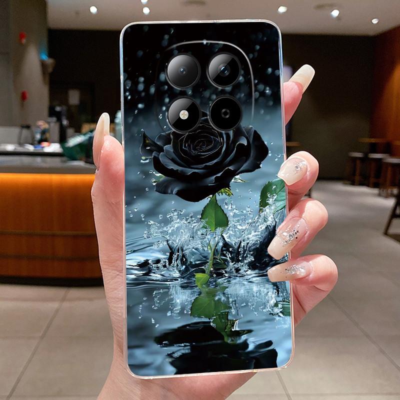 Чехол для телефона для Redmi Note 15 Pro + Plus Note15 15Pro 15Pro+ 5G Чехол Эстетичный Роскошный Милый Крутой Для Мальчиков Девочек Прозрачная Задняя Крышка