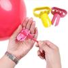 5pcs Balloons Knot Clip Balloon Tie Tool Balloon Tying Tool Device Faster Save Time for Shower Party Wedding Birthday Decoration