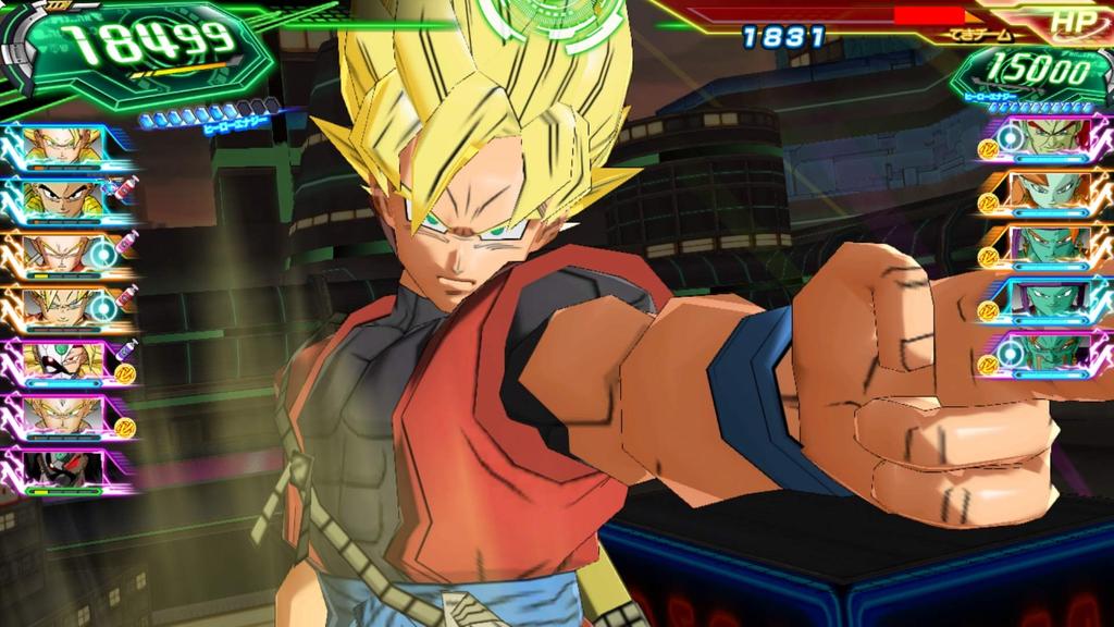 Super Dragon Ball Heroes World Mission - Переключить