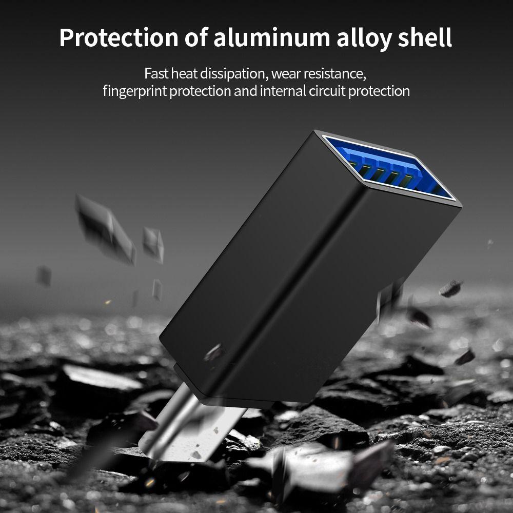 Разъем кабеля для передачи данных телефона «папа-мама», 5 Гбит/с, адаптер USB 3.1 OTG, преобразователь типа C в USB 3.0