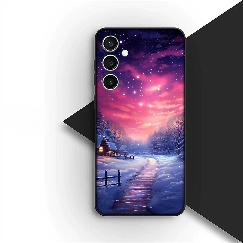 for Apple iPhone 17 16 14 15 Plus Pro Max 16E ProMax + 15Plus 15+ 16+ Casing Case Mountain Universe Galaxy Sea Beach Travel