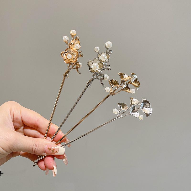 Korean Retro High-End Metal Hairpin - New Ancient Style