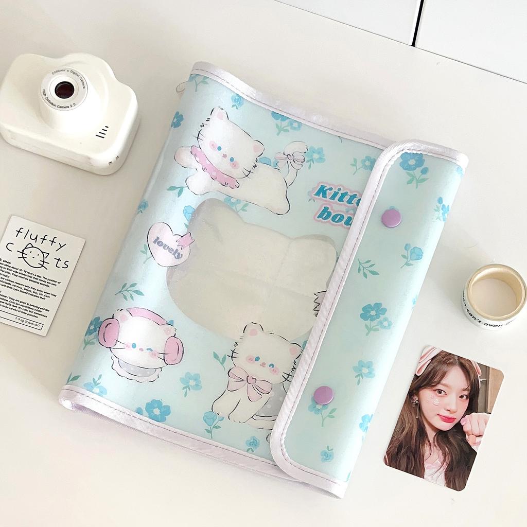A5 A6 Роза Собака Кошка DIY Папка Для Фотокарточек Коллекционная Книга Дневник Планировщик DIY Обложка Альбом Канцелярские Товары