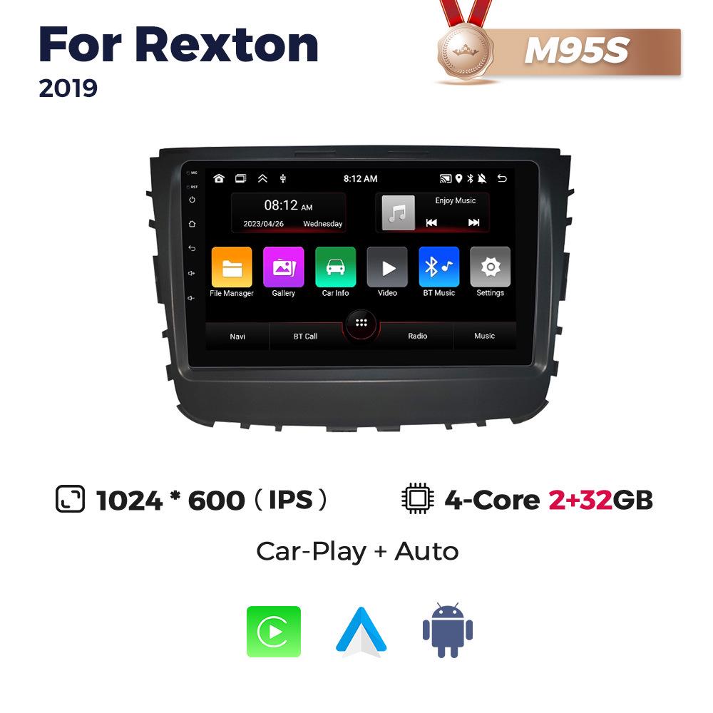 Compatible Wireless CarPlay for SsangYong Rexton Android Navigation