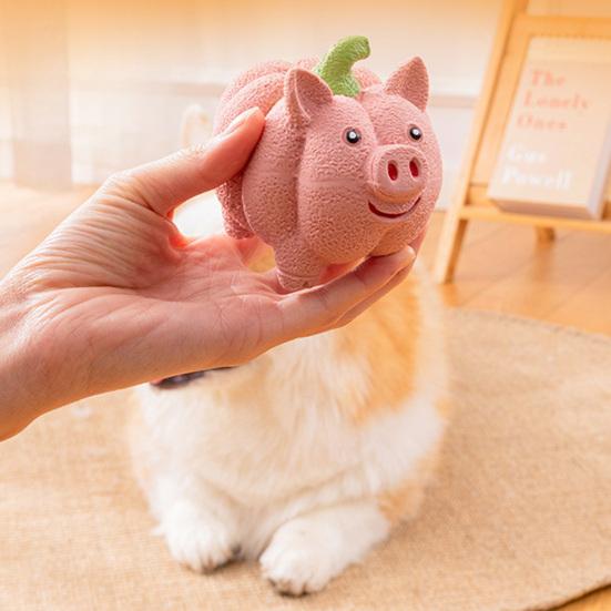 Игрушка для домашних животных Латексная Свинья Форма Курицы Игрушка для прорезывания зубов у собак со встроенным звуковым устройством Снимает скуку Тревогу разлуки Грызть