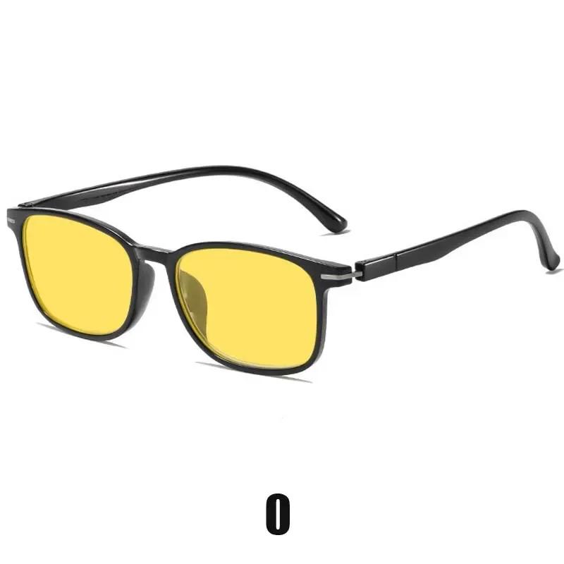 Очки ночного видения для близи Square Computers Очки с защитой от синего света для мужчин и женщин Ультралегкие очки TR90 для близорукости