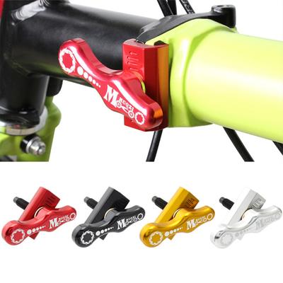 Складной велосипед Алюминиевый сплав Петля для Brompton Пластина C Пряжка Зажим Рычаг