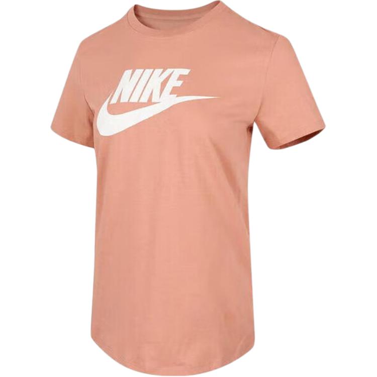 Nike Модная дышащая футболка с круглым вырезом и коротким рукавом женские топы DX7907-688