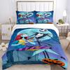 Nightmare Before Christmas Bedding 3 Piece Set Hd Print Duvet Cover Pillowcases For Teens Adult Bedroom Decoration Christmas Gift C9211577