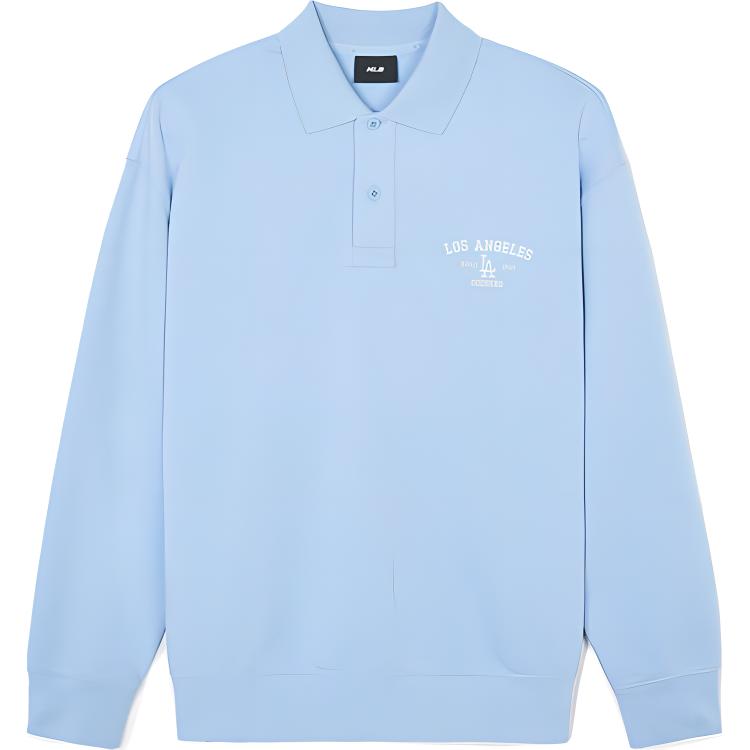 MLB Los Angeles Dodgers Varsity Sweatshirt Unisex Sky Blue 3AMTV0841-07SBS