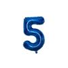 32-Inch US Number Birthday Party Balloons - Individual Aluminum Film