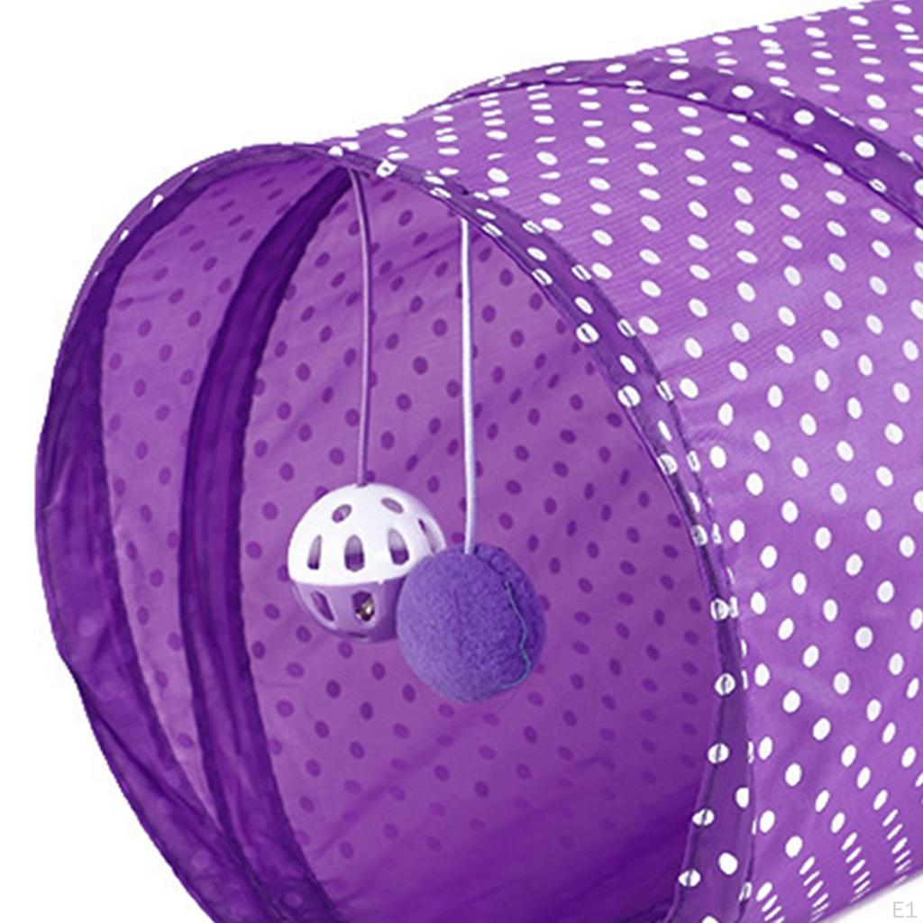 Cat Tunnel for Indoor Cats Toy Kitty Playing Dogs Ferrets