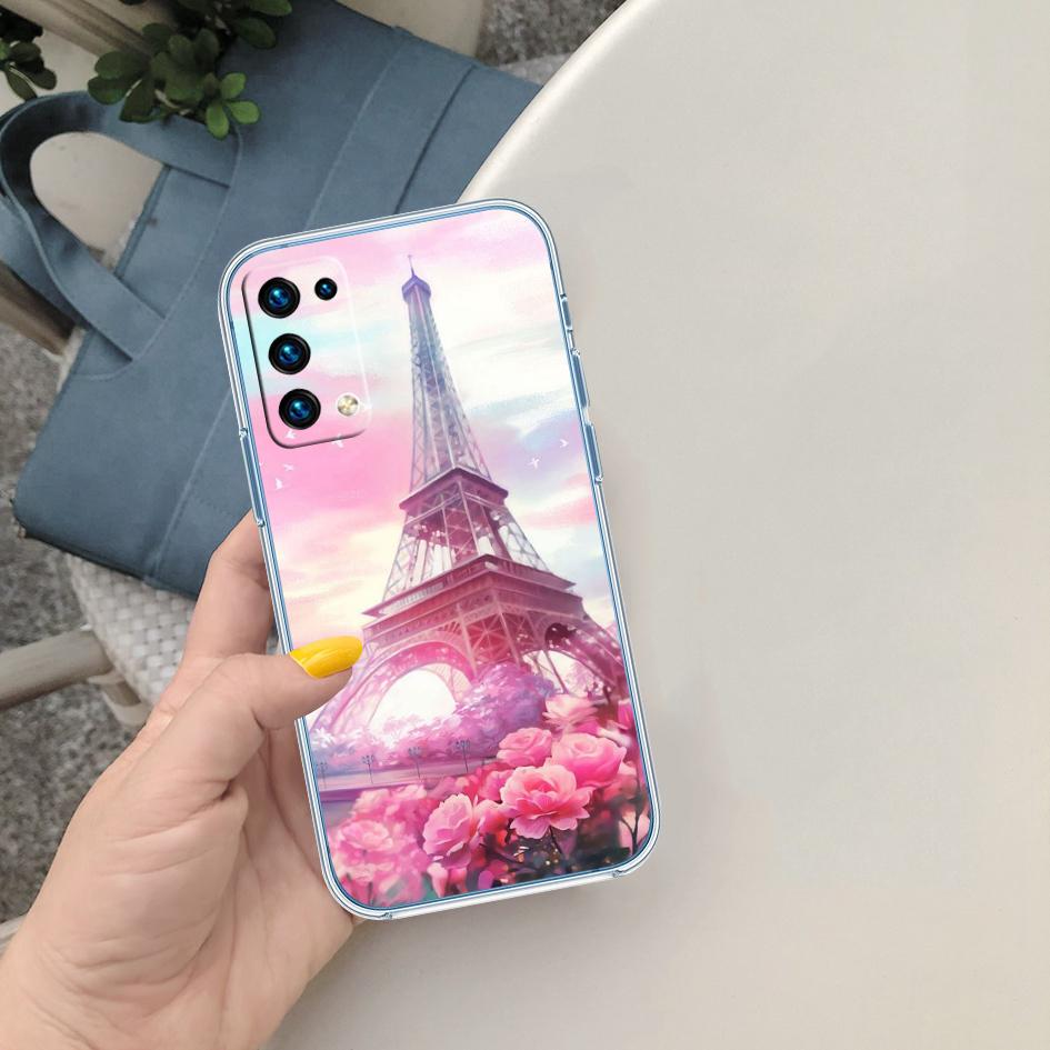 CJ57 France Paris Eiffel tower Phone Case for Motorola Moto G7 G8 G9 G84 G85 G73 G24 G15 Z2 Play Power Plus
