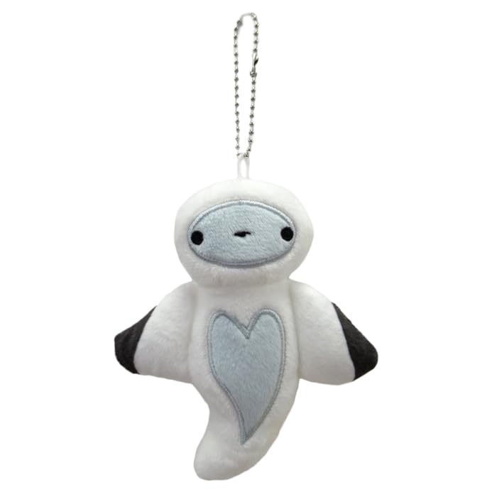 Morisaka Global Shinada Global Transforming Clione Long-Eyed Clione (Snow) 11 X 3 X 13 Cm Mascot Animal HECR-0068SH