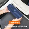 Подходит для ZEEKR 9X 2025 Специальный автомобильный органайзер-карман для хранения в двери, держатель для зонта, коврик в дверной проем, декор салона