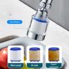 1-15PCS Kitchen Faucet Filter Extender Water Extender Household Bathroom Universal Foaming Showerhead Water Filter Splash Head