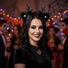 Black Headdress Halloween Hairband Plush Spider Web Headband Cosplay Headband  Photo Props