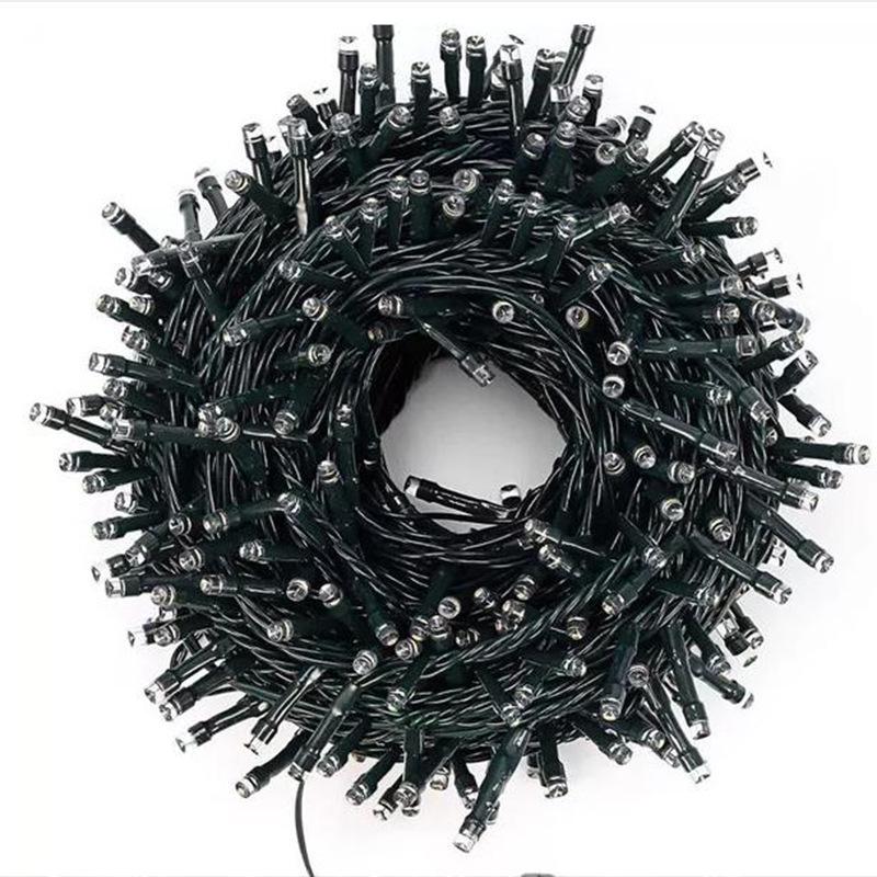 Водонепроницаемые светодиодные гирлянды с пультом управления, полноцветные, для Рождества, дней рождения, свадеб и патио