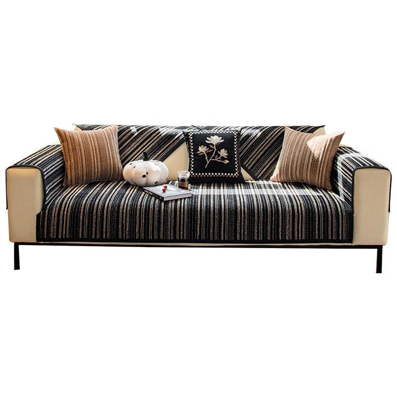 Новая подушка для дивана, универсальная для всех сезонов, нескользящее и грязеотталкивающее полотенце на подлокотник, высококачественный чехол на сиденье из шенилла