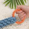 Bite-Resistant Double-Ring Dog Rope Toy Teeth Cleaning Chew Toy  Medium Large Dog Breeds